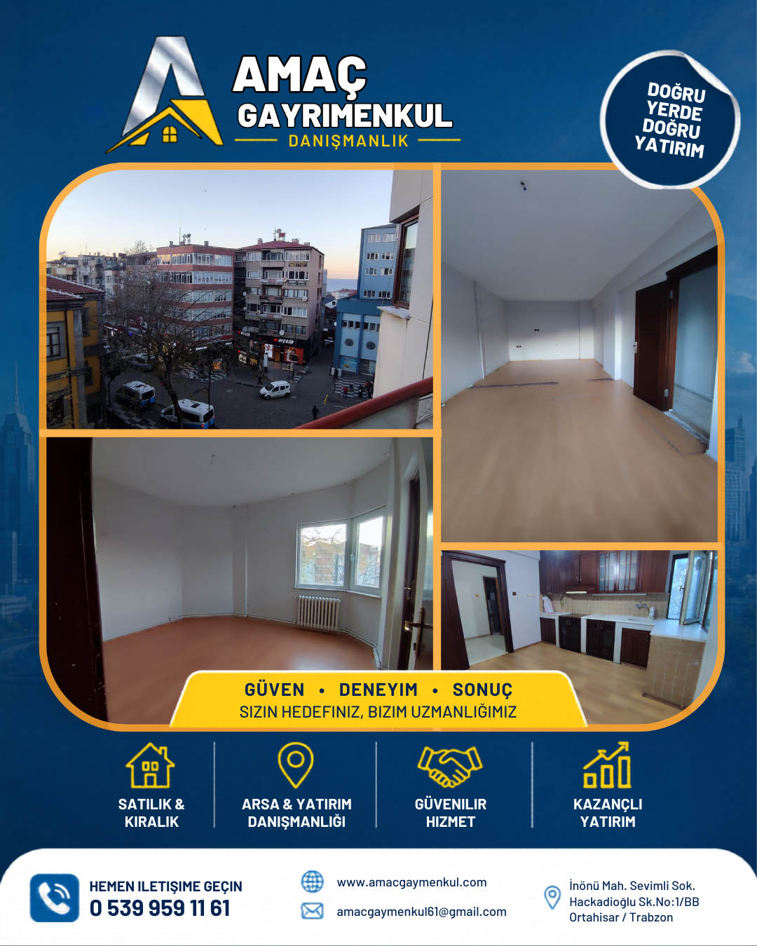 Trabzon'un Göbeğinde Geniş Ofis & Daire thumbnail 2